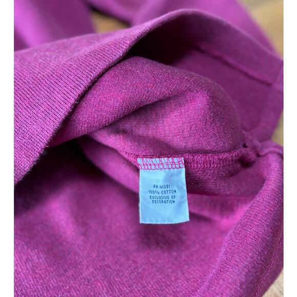 Mens Polo Ralph Lauren Mauve 1/4 Zip Long Sleeve Sweatshirt Pullover Size M - Picture 3 of 6
